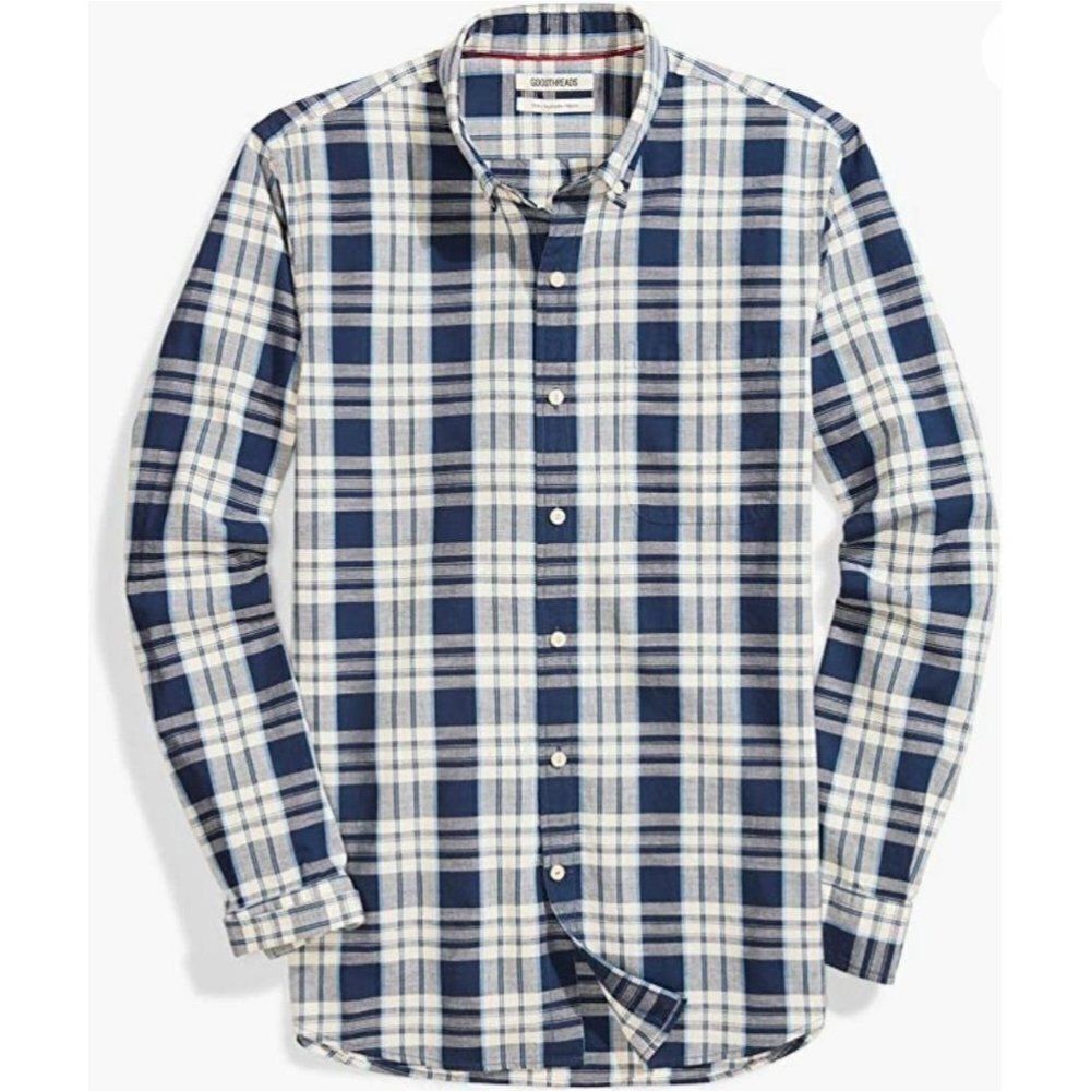 Goodthreads Slim-Fit Long-Sleeve Chambray Shirt